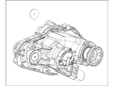 Mopar 52853665AB Internal Gear Transfer Case Assembly