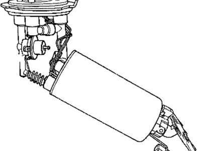 Mopar 4897424AB Fuel Pump/Level Unit Module Kit