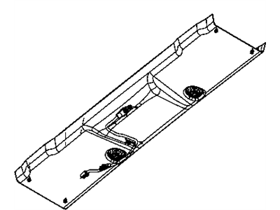 Mopar 1JY16DW1AB Molding-Windshield