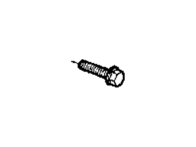 Mopar 6102151AA Screw-HEXAGON Head