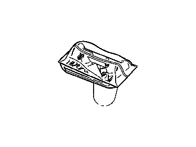 Mopar 55077158AD Bracket-License Plate