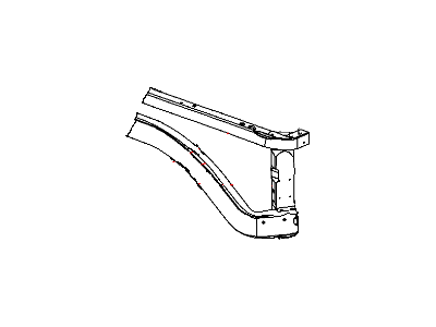 Mopar 55275695AJ Radiator Support