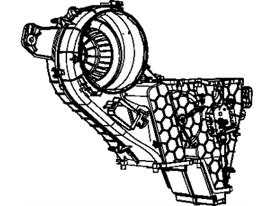 Mopar 68038193AA Housing-Blower Motor