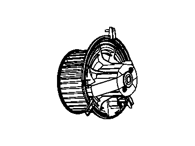 Mopar 68038189AA Motor-Blower With Wheel