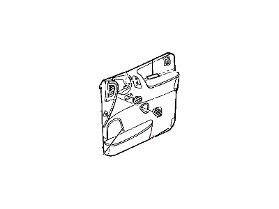 1997 Dodge Caravan Armrest - GH75SC3