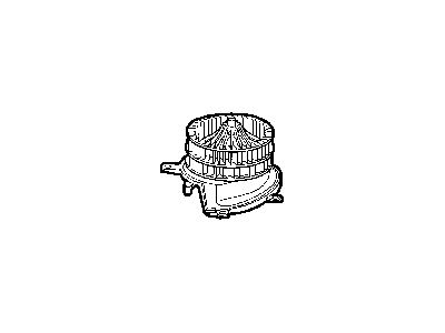 Mopar 5098030AA Motor-Blower With Wheel