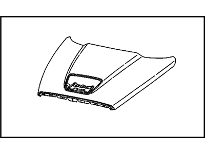 Mopar 5029419AG Hood Panel