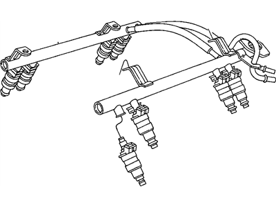 Mopar 5014496AB Rail-Fuel