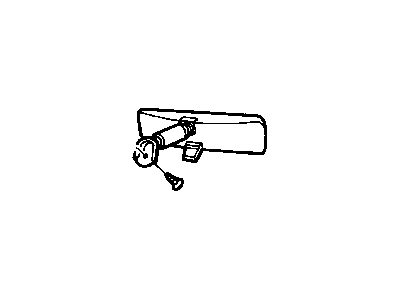 Mopar 55009784AB Inside Rear View Mirror