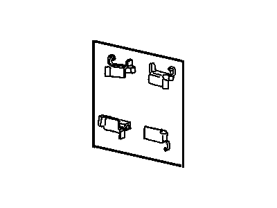 Mopar 5093185AA Spring-Brake Shoe Hold Down