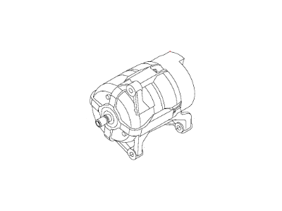 Mopar 68187440AA ALTERNATR-Engine