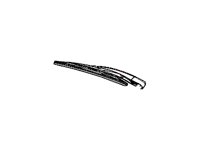 Mopar 68078307AA Blade-Rear WIPER