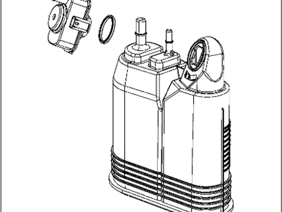 Mopar 4593884AF CANISTER-Vapor