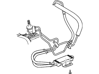 Mopar 4743140AC Cooler-Power Steering