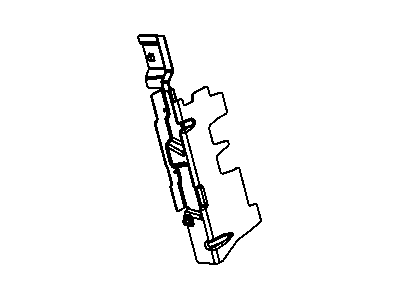 Mopar 5058484AB Shield-Radiator