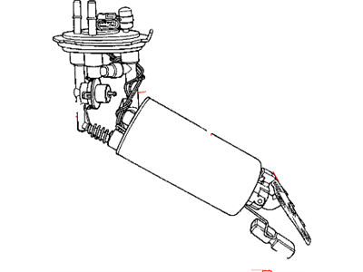 2007 Dodge Grand Caravan Fuel Level Sensor - 5175967AC