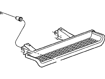 Mopar 55156201AB Step Pad Side Step