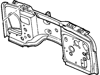 2003 Jeep Wrangler Dash Panels - 55174644AF