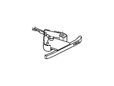 Mopar 4709049AB Cable-Hood Release