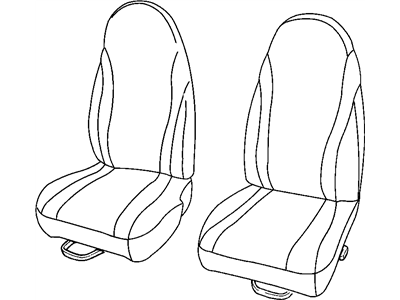 2003 Dodge Dakota Seat Cover - UH681L5AA