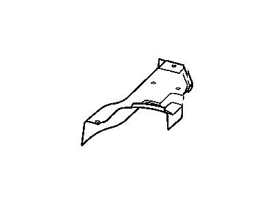 Mopar 5109093AA Filler-Rear Floor Pan