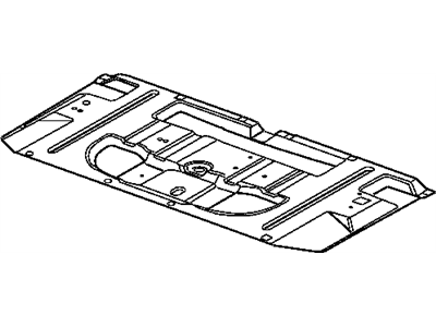 2005 Dodge Grand Caravan Floor Pan - 5109033AC