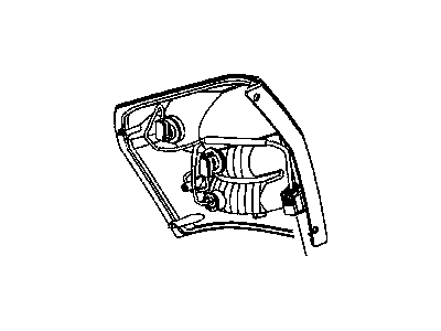 Mopar 5059162AA Wiring-Tail Lamp