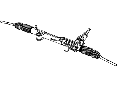 Mopar R2109984AH Rack And Pinion Gear Remanufactured