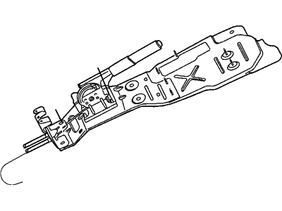 Mopar 52128402AD Lever-Park Brake