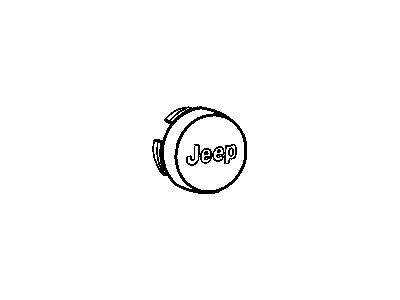 2002 Jeep Liberty Wheel Cover - 5083064AA