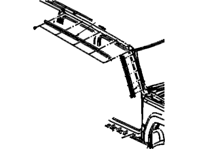 Mopar 55396582AE Molding-Windshield