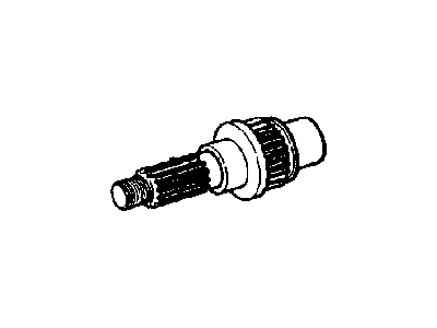 Mopar 5161432AA Shaft-Transfer Case