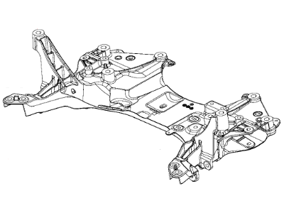 Jeep Cherokee Front Cross-Member - 68080870AE