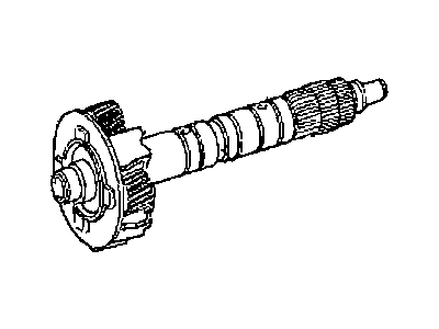 Mopar 52107929AA Shaft-Output