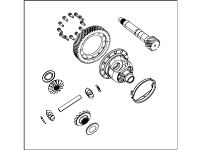 2012 Dodge Avenger Differential - 5078560AB
