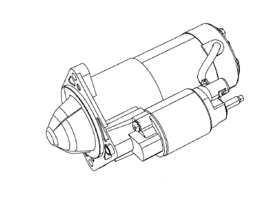 2012 Dodge Journey Starter Motor - 56029591AB