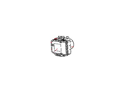 Mopar 68030938AA Abs Control Module