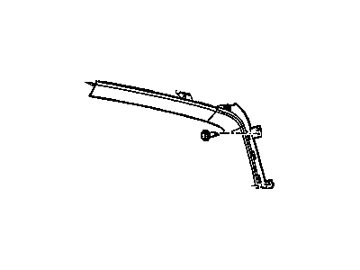 Mopar 5KJ99BDXAA Panel-Quarter Trim