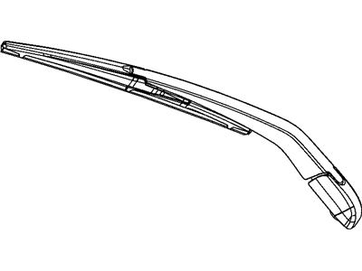 Mopar 68077939AA Cap-Rear WIPER Arm