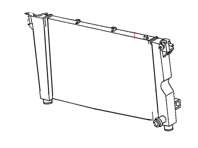 Mopar 4677494AA Engine Cooling Radiator