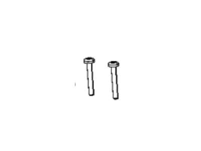 Mopar 6511206AA Bolt-6 LOBE RECESSED Head