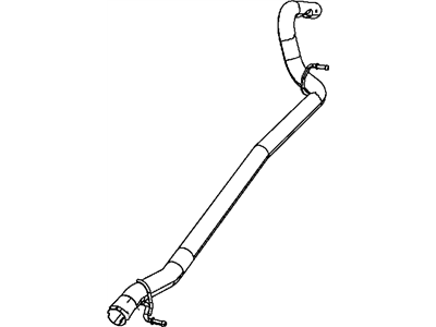 Mopar 5147036AD Muffler-Exhaust Extension