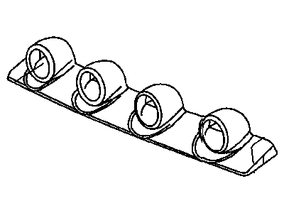 Mopar 5HZ08RXFAF Cover-Light Bar Support