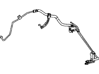 2008 Jeep Patriot Power Steering Hose - 5105446AE