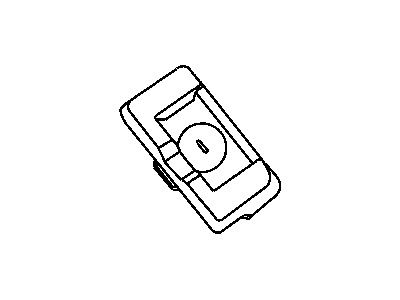 Mopar 5099715AA Pad-SILL Jack Button