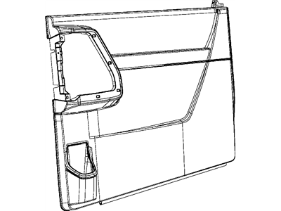 Ram C/V Door Seal - 68030693AA