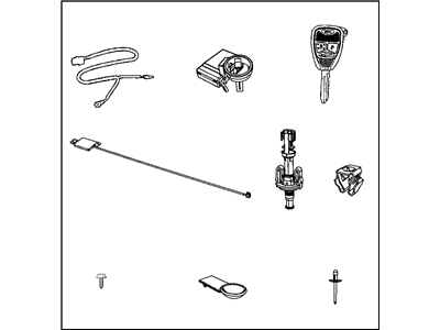 Mopar 82211511AC Remote-Complete