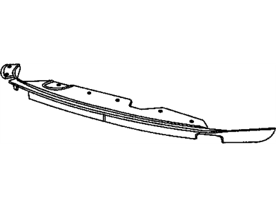 Chrysler Air Deflector - 4857250AB