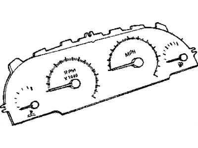 Dodge Caravan Instrument Cluster - 4762798