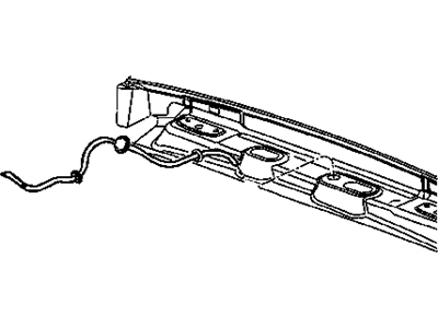 Mopar 4894286AD Hose-LIFTGATE Washer